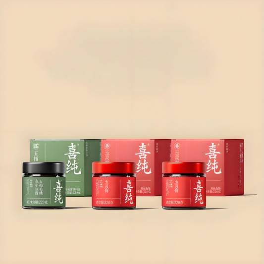 Red and blue two-color meal Combination-Light Body &Balanced Glow